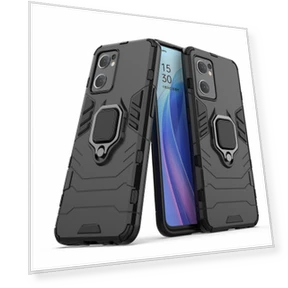 Hybrid Phone Protective Cover with Ring Kickstand — Phone Accessories, Smartwatch 2025