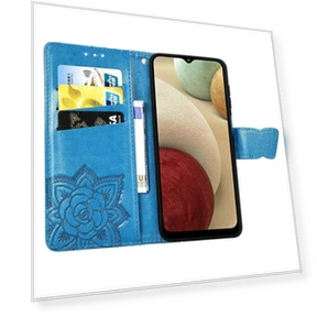 Imprinting Leather Phone Shell with Stand Wallet and Handy Strap — Phone Accessories, Smartwatch 2025
