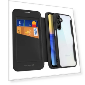 Leather Case with Card Slots — Flip Cases, DUX DUCIS