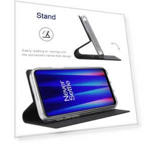 Leather Wallet Case with Card Slots and Stand — Flip Cases, Smartwatch 2025