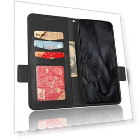 Litchi Texture Wallet Case — Phone Accessories, Smartwatch 2025