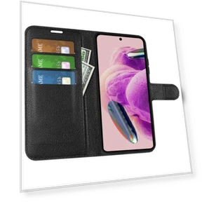Litchi Texture Wallet Phone Cover Stand — Phone Accessories, Smartwatch 2025
