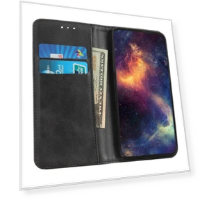 Magnetic Auto-Closing Leather Stand Phone Case — Flip Cases, Smartwatch 2025