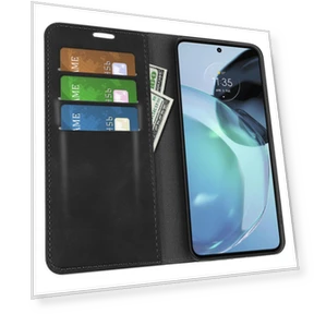 Magnetic Auto Closing Wallet Leather Phone Case — Flip Cases, Smartwatch 2025