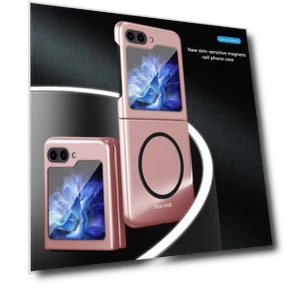 Magnetic Case for Samsung Galaxy Z Flip5 5G — Flip Cases, Smartwatch 2025