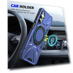 Magnetic Case Ring Holder Kickstand Phone Cover — Phone Accessories, Smartwatch 2025