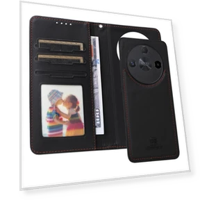 Magnetic Detachable PU Leather Phone Cover with Strap — Smartwatch Protectors, Smartwatch 2025