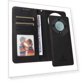 Magnetic Detachable PU Leather Phone Cover with Strap — Smartwatch Protectors, Smartwatch 2025