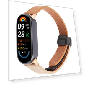 Magnetic Microfiber Watch Strap with Buckle — Fitness Bands, Samrtwatch Bands Straps