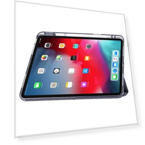 Origami Stand Clear Back Tablet Cover — Keyboard Cases, Smartwatch 2025
