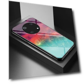 Painting Starry Sky Pattern Tempered Glass Case — Phone Accessories, Smartwatch 2025