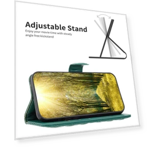 PU Leather Stand Shockproof Protective Phone Cover — Smartwatch Protectors, Smartwatch 2025