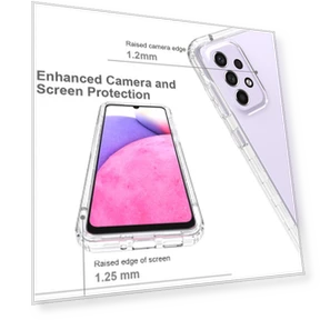 Reinforced Corner Shock Absorbing Phone Case — Bumpers, Smartwatch 2025