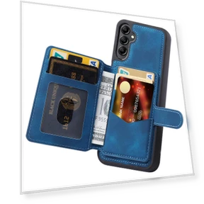 RFID Blocking Wallet Case with Kickstand — Basic Cases, Smartwatch 2025