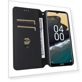 Rhombus Imprinted Wallet Case with Viewing Stand — Phone Accessories, Smartwatch 2025