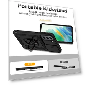 Ring Kickstand Hybrid Cover — Phone Accessories, Smartwatch 2025