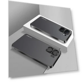 Shockproof Phone Case with Electroplating Metal Frame — Basic Cases, Smartwatch 2025
