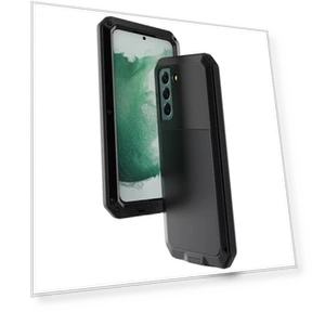 Silicone Metal Hybrid Phone Case — Phone Accessories, Smartwatch 2025