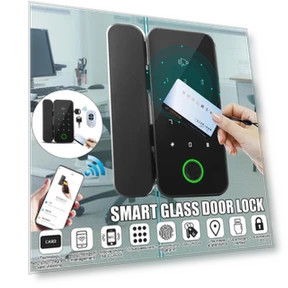 Smart Fingerprint Biometric Digital Code Card Password Lock — Biometric Security, Decor Dream
