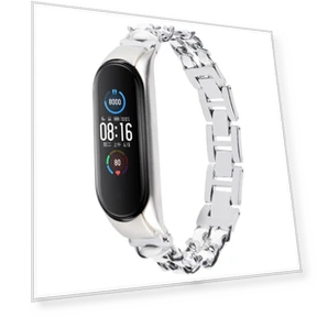 Stainless Steel Metal Strap — Fitness Bands, Smartwatch 2025
