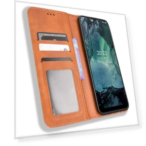 Vintage Mosaic Imprinted Flip Leather Case Stand — Flip Cases, Smartwatch 2025