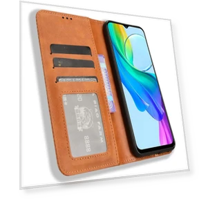 Wallet Magnetic Closure Leather Retro Phone Cover — Flip Cases, Smartwatch 2025