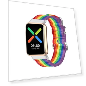 Adjustable Nylon Bracelet Smart Watch Band — Bands, Smartwatch 2025