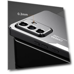 Aluminum Alloy+TPU+PC Phone Back Cover — Bumpers, Smartwatch 2025