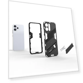 Anti-drop Protective Phone Case with Kickstand — Basic Cases, Smartwatch 2025