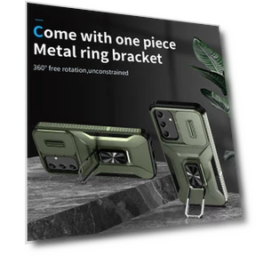 Case TPU+PC Ring Kickstand Phone Cover — Bumpers, Smartwatch 2025