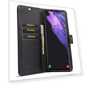 Detachable Magnetic Case Split Leather Phone Wallet Stand Protective Cover — Phone Accessories, Smartwatch 2025