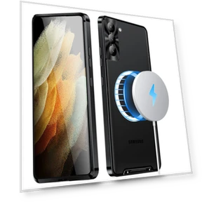 Drop-proof Matte Phone Case with Magnetic Absorption — Basic Cases, Smartwatch 2025