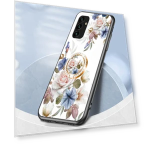 Flower Pattern Phone Cover with Kickstand — Bumpers, Smartwatch 2025