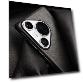 Genuine Cow Leather Ultra-Thin Phone Cover with View Window — Basic Cases, Smartwatch 2025