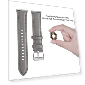 Genuine Cow Leather Wrist Band — Bands, Smartwatch 2025