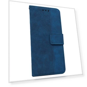 Imprinted Geometry Pattern PU Leather Magnetic Protection Cover — Flip Cases, Smartwatch 2025