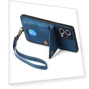 Kickstand Leather+TPU Phone Cover — Back Covers, Smartwatch 2025