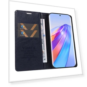 Leather Case Litchi Texture Phone Wallet Cover — Phone Accessories, YIKATU