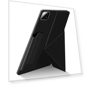 Leather Case Origami Stand Magnetic Tablet Cover — Keyboard Cases, Smartwatch 2025