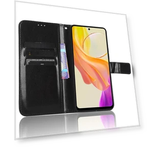 Leather Case Wallet Phone Cover — Basic Cases, Smartwatch 2025