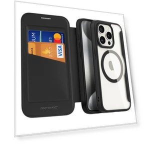 Leather Case with Flip Cover — Phone Accessories, Smartwatch 2025