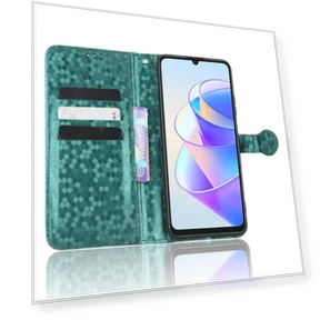 Leather Wallet Case with Dot Embossing — Flip Cases, Smartwatch 2025