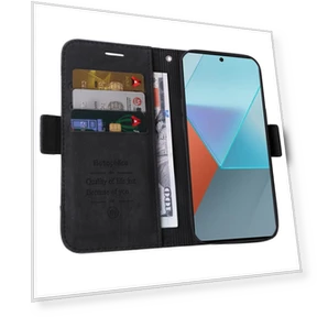 Leather Wallet Smart Phone Cover — Basic Cases, BETOPNICE