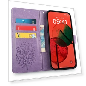 Leather Wallet Stand Case — Phone Accessories, Smartwatch 2025