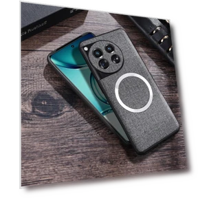 Magnetic Case TPU+Cloth Scratch Resistant Phone Cover — Phone Accessories, Smartwatch 2025
