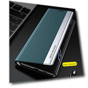 PU Leather Flip Cover with Stand — Flip Cases, Smartwatch 2025