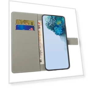 PU Leather Pattern Printing Wallet Stand Cover — Phone Accessories, Smartwatch 2025