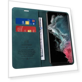 RFID Blocking Phone Wallet Leather Stand Shockproof Case — Bumpers, Smartwatch 2025