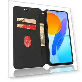 Rhombus Pattern Imprinted Magnetic Closure Phone Cover — Flip Cases, Smartwatch 2025
