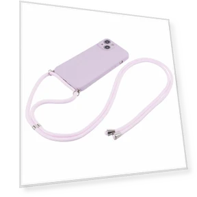 Rubberized TPU Smartphone Back Cover with Long Lanyard — Back Covers, Smartwatch 2025